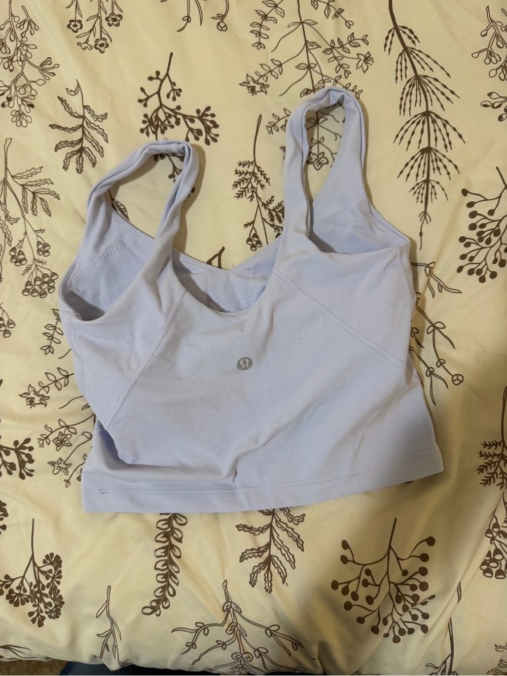 lululemon athletica Light Lavender Scoop-Back Sports Bra